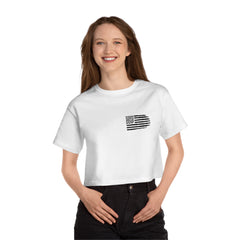 Aura Flex Champion Women's Heritage Cropped T-Shirt