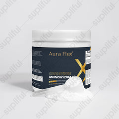 Creatine MonohydrateThe body produces small amounts of creatine, primarily in the liver and kidneys. It is subsequently carried via the bloodstream to skeletal muscle, which requires itAmino Acids & BlendsAura FlexCreatine Monohydrate