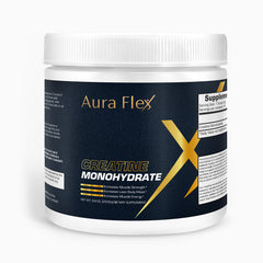 Creatine MonohydrateThe body produces small amounts of creatine, primarily in the liver and kidneys. It is subsequently carried via the bloodstream to skeletal muscle, which requires itAmino Acids & BlendsAura FlexCreatine Monohydrate