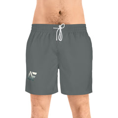 Aura Flex Men's Mid-Length Swim Shorts (AOP)